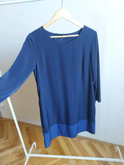 Modré šaty Stile Benetton, M - 2