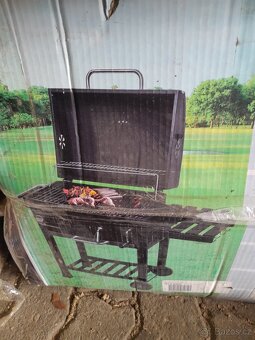 Gril na dřevěné uhlí activa angular - 2