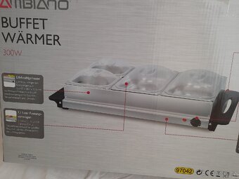 Nový elektrický ohřívač jídla. - 2