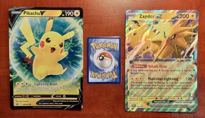 Pokémon karty velké / Jumbo / XXL ORIGINÁLNÍ - 2