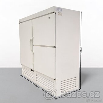 Tříkřídlá lednice JUKA 188 x 72 x 180 cm - 2