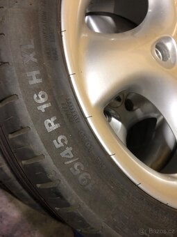 KOLA FORD 4X108 195/45R16 KRÁSNÉ ORIGINAL - 2