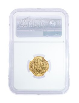Svatováclavský dukát 1924, certifikace NGC MS 65 - 2