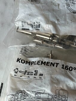IKEA Komplement 160, panty pro hladké zavírání - 2