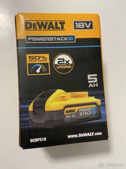 DeWalt DCBP518-XJ XR 18V POWERSTACK akumulátor 5.0 Ah - 2