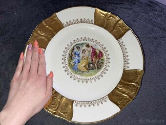 Dekorační porcelánový talíř – Bernadotte Czechoslovakia - 2