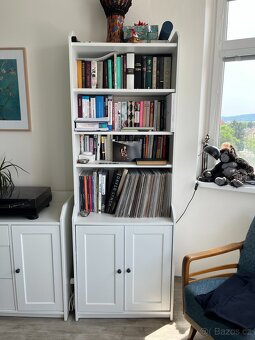 HAUGA IKEA Vysoká skříň se 2 dveřmi / knihovna - 2