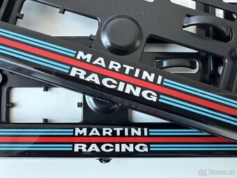 Martini Racing podložky pod SPZ - 2