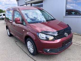Volkswagen Caddy, 1,6TDI 75kW 2šoupačky+tažné - 2