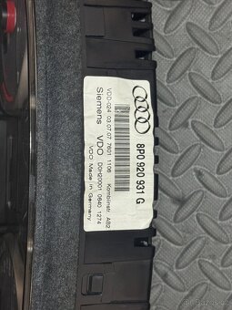 Audi S3 8P budíky - bílý maxidot - 2