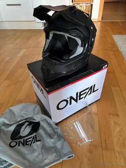 Moto přilba Oneal Sierra FLAT black M - 2