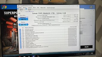 NVMe SSD Lexar NM620 1TB - 3300/2400MB/s - 2
