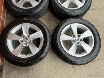 Alu 15" 5x100 škoda HADAR zimní 70% F4, DOT2023 - 2