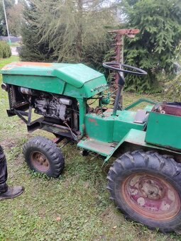 Malotraktor domácí výroby - 2