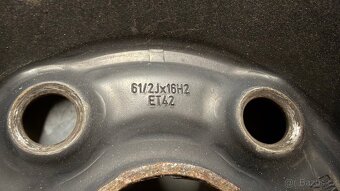 Plechové disky, originál VW 16” - 2