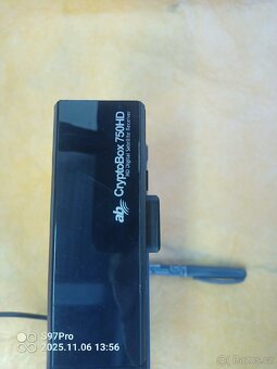 satelitní přijímač Cryptobox 750 HD - 2