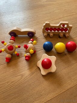 Kuličkodráha dřevěná MAXI - 2