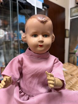 Starožitná panenka z celuloidu Novolit - 2