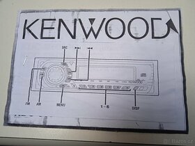 ND autoradio Kenwood KDC-6024GY - koupím - 2