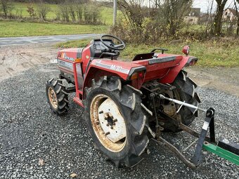 JAPONSKÝ MALOTRAKTOR MITSUBISHI MT21D +VYVÁŽEČKA - 2