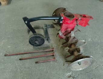 Vari rotavator, kypřící nože, radlička, osy, - 2