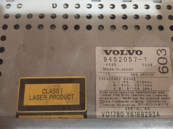 originální rádio Volvo V70 - 2