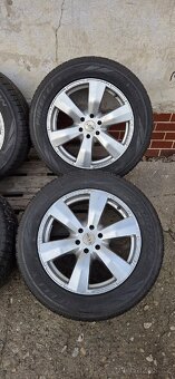 Alu kola r18, 6x139,7 Dotz, Ranger, zimní pneu 255/55 - 2