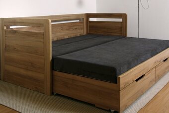 Rozkládací postel s úložným prostorem - 2