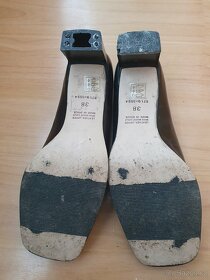 Kožené vintage botky vel.38 - 2