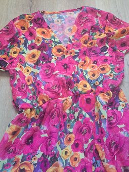 Elegantní pohodlné midi šaty - 2