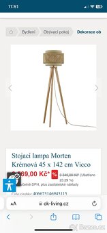 Stojací lampa NOVÁ - 2