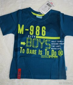 Chlapecká letní trička vel.98- 104 NOVÁ - 2