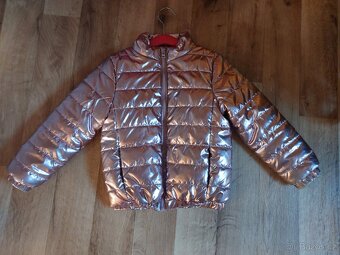 Dívčí přechodová bunda - vel.116 - 2