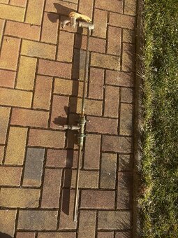 Stará mosazná pípa - 2