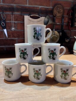 Retro české hrnečky Která vitral - 2