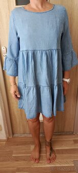 Riflové volánkové šatky - 2