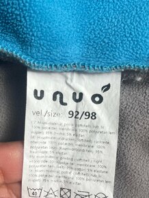 Unuo- dětská softshellová bunda s fleecem, vel. 92/98 - 2