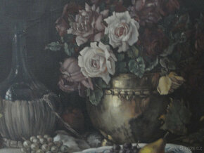 Josef Vater obraz malovaný na plátno 90 x 71 cm - 2