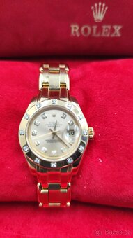 Dámské zlaté hodinky Rolex - 2