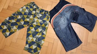 Prďácké džínové kraťasy H&M/Replay, vel.170/14let - 2