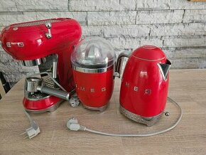 SMEG presovač, Odšťavňovač Smeg 50´Retro Style/červená barv - 2