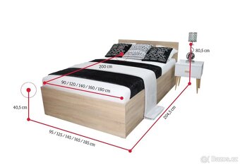 Prodám novou nerozbalenou postel King Size - 2