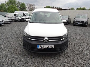 VW Caddy 2.0TDi,75kw,5míst,2018,ČR,2maj.2xšoupačky,-21%DPH - 2