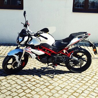 BENELLI - BN 125 BÍLÁ - bazarový motocykl - 2