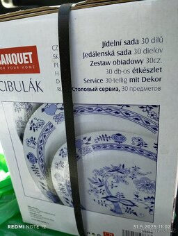 Nové a zabalené cibuláky 2x, v sadě krabici 30 dílný,ne 18 - 2