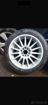 Alu kola dvoj rozteč r16 5x100/112 - 2