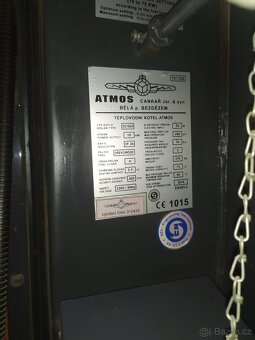 Zplyňovací kotel na dřevo Atmos dokogen DC 18 GD - 2