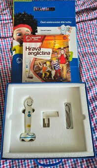 Chytrá tužka Albi - Hravá Angličtina + 6 knížek - 2