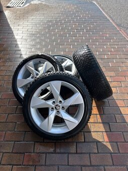 Alu zimní kola Volans 17" škoda scala, kamiq 205/50 r17 - 2