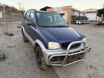 Náhradní díly - Daihatsu Terios 1.3i 63kW r.v. 2003 - 2